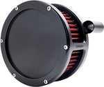 Feuling Parts BA Air Cleaner Kit For Harley Davidson FLD 1690 2012-2013 - Black/Red