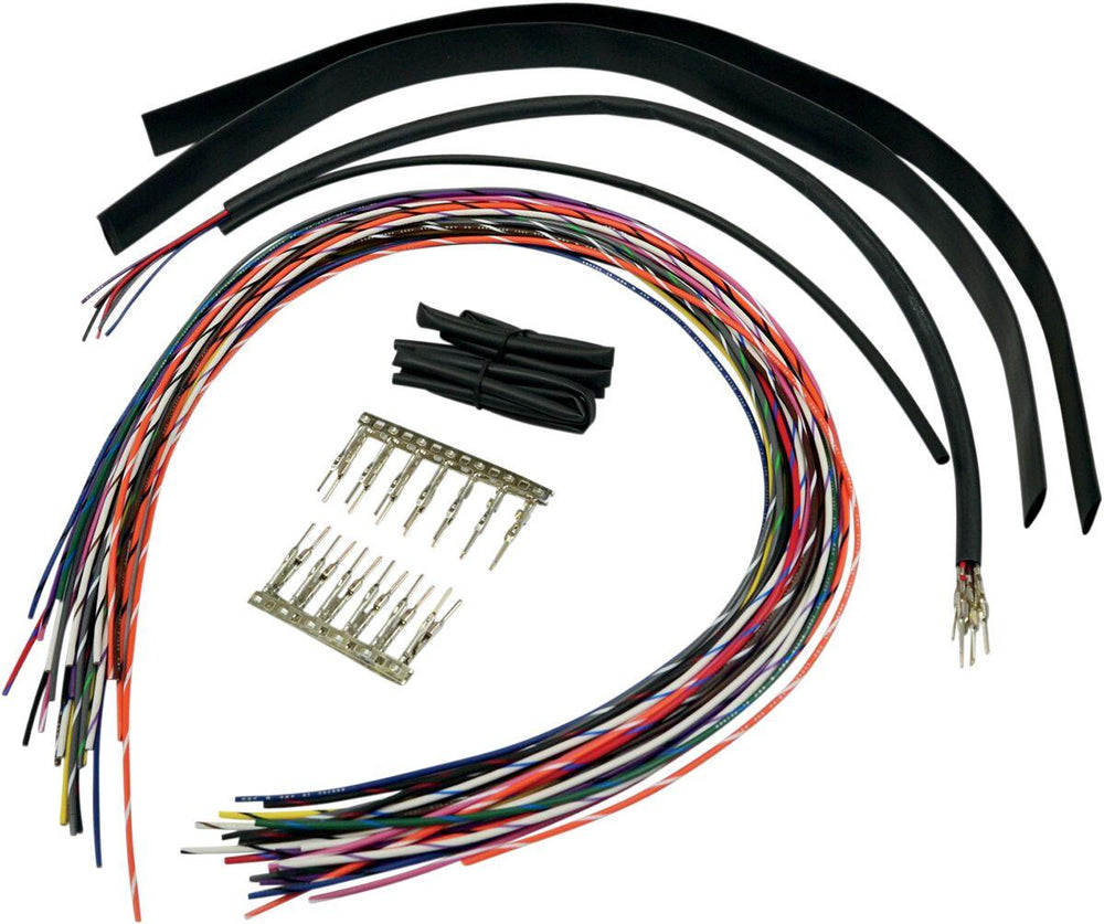 LA Choppers Handlebar Extension Wiring Kit For Harley Davidson FLHR 1584 2008-2011 61 cm (24") - Black