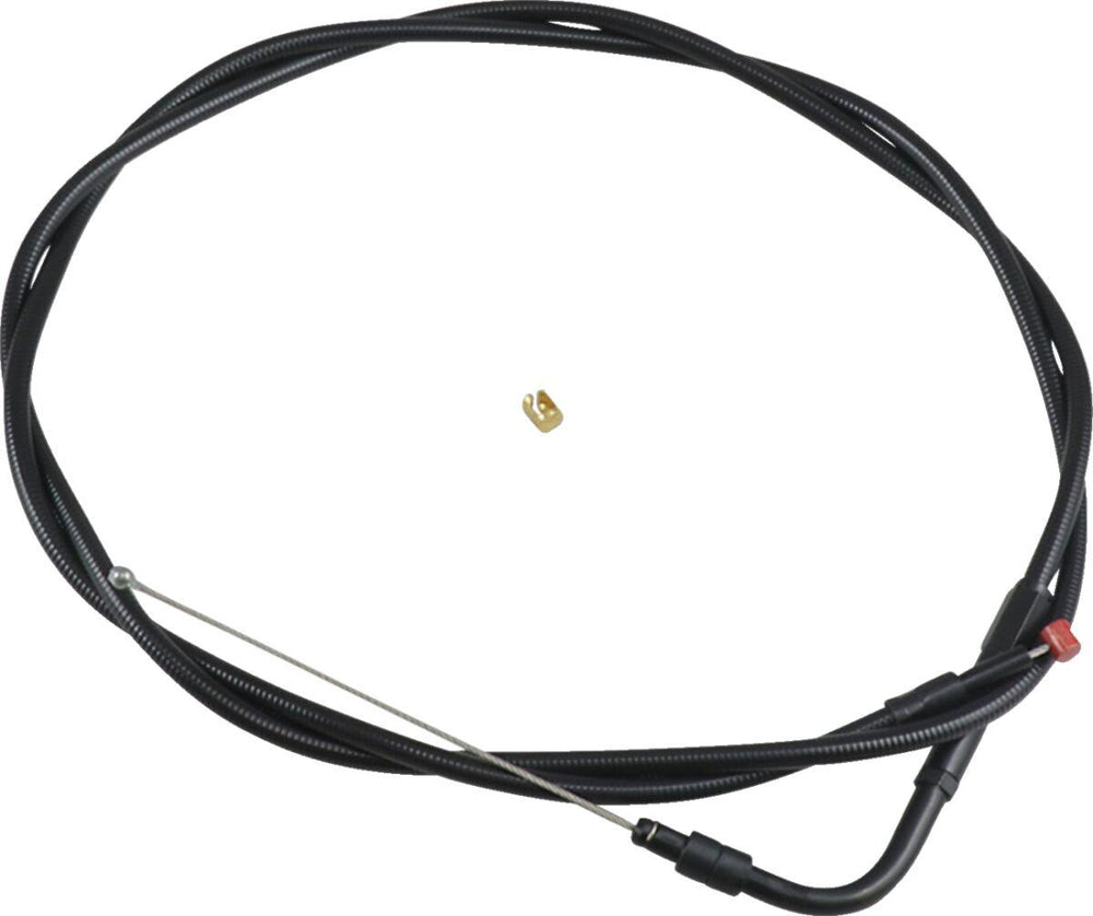 Barnett Stealth Series Throttle Idle Cable For Harley Davidson FLHR 1340 1996-1998 122 cm (48") - Black