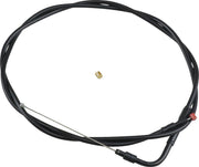 Barnett Stealth Series Throttle Idle Cable For Harley Davidson FLHR 1340 1996-1998 122 cm (48") - Black