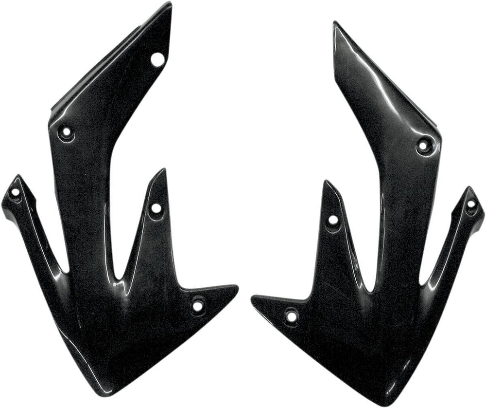 UFO Radiator Scoops For Honda CRF250R 2004-2009 - Black