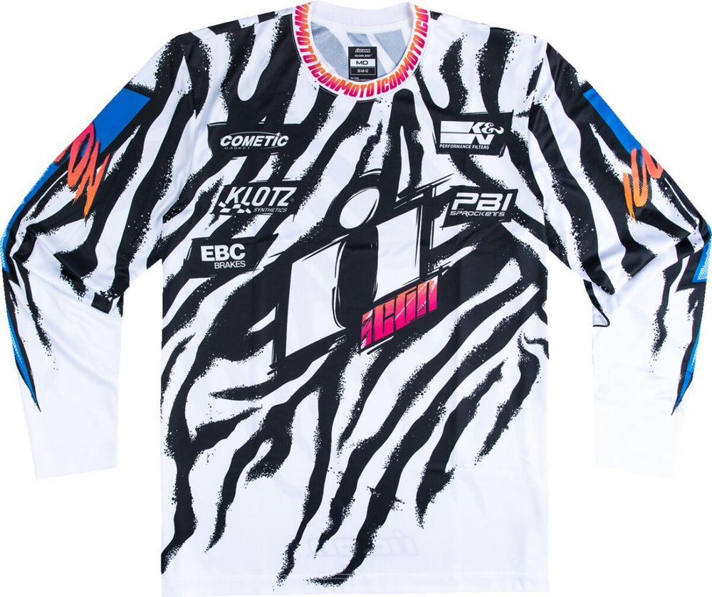 Icon Rad Dawn Jersey - Black White