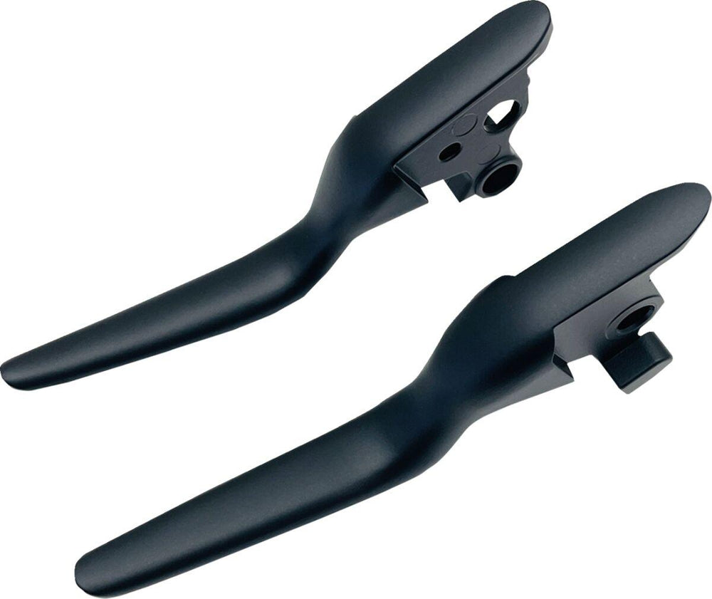 Drag Specialties Custom Lever Set For Harley Davidson FLDE 1750 2018-2020 - Black