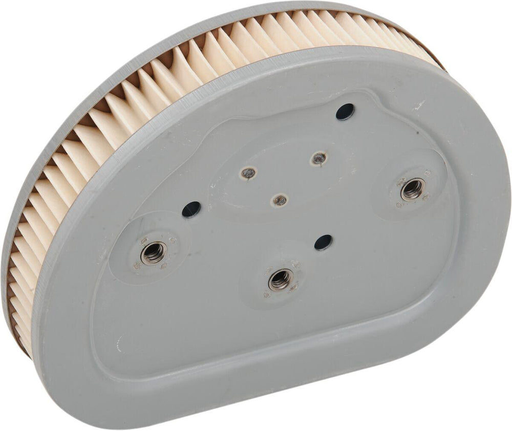 Drag Specialties Replacement Air Filter For Harley Davidson FLHR 1340 1995-1998 - Silver White