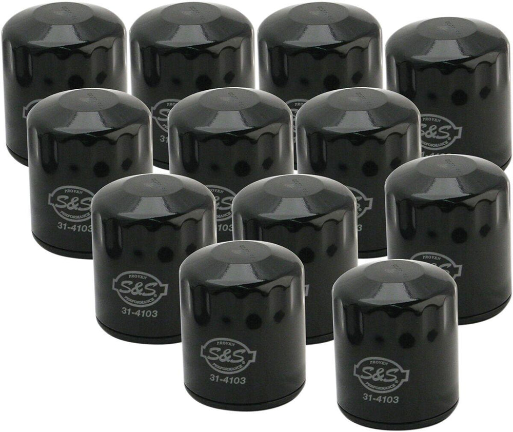S&S Cycle Oil Filter For Harley Davidson FLD 1690 2012-2013 - Black