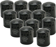 S&S Cycle Oil Filter For Harley Davidson FLD 1690 2012-2013 - Black