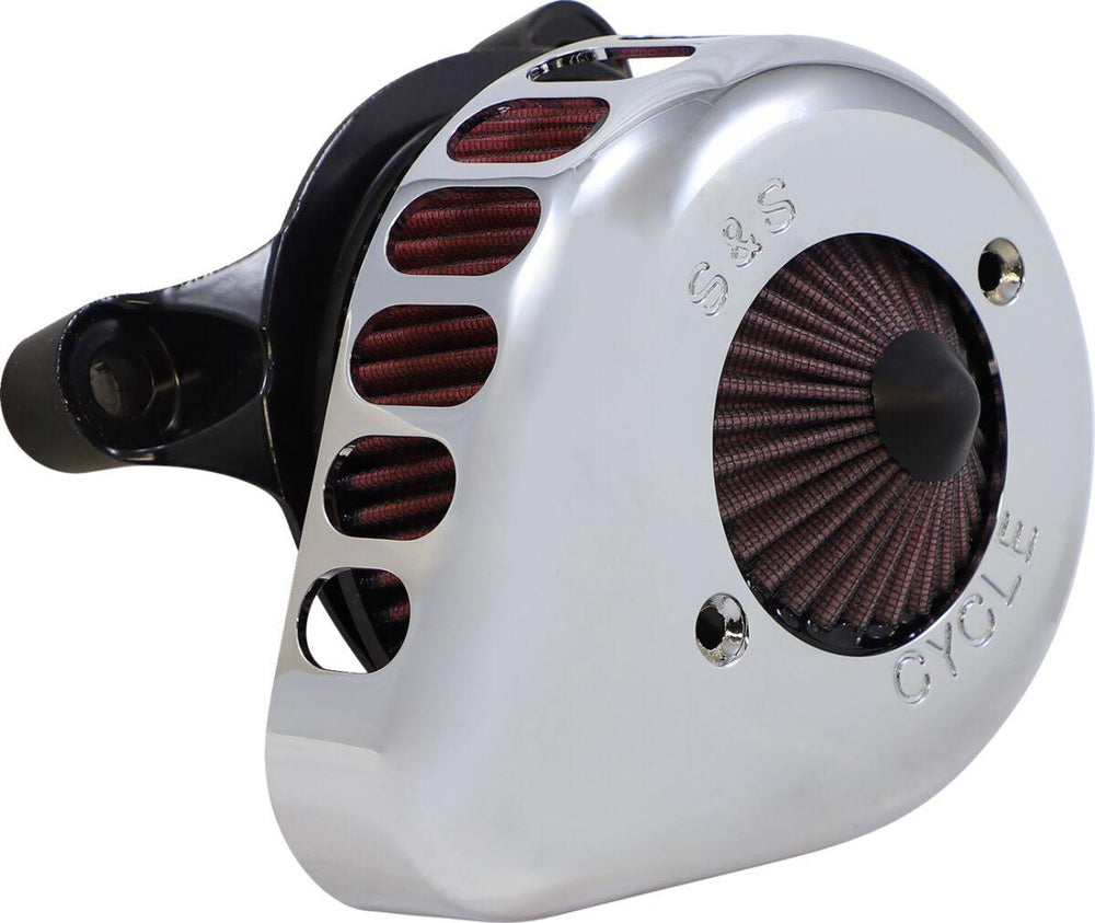 S&S Cycle Air Stinger Stealth Air Cleaner Kit For Harley Davidson FLHR 1584 2008 - Chrome