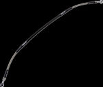 Moose Racing Stainless Steel Braided Brake Hose For Kawasaki KX500 1996-2002 Rear