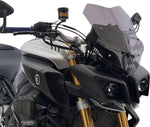 WRS Windscreen For Yamaha MT-10 ABS 2016-2021 34.5 cm (13-1/2") - Dark Smoke
