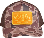 Biltwell Mens Adult Bark Hat One Size - Camo Brown Grey