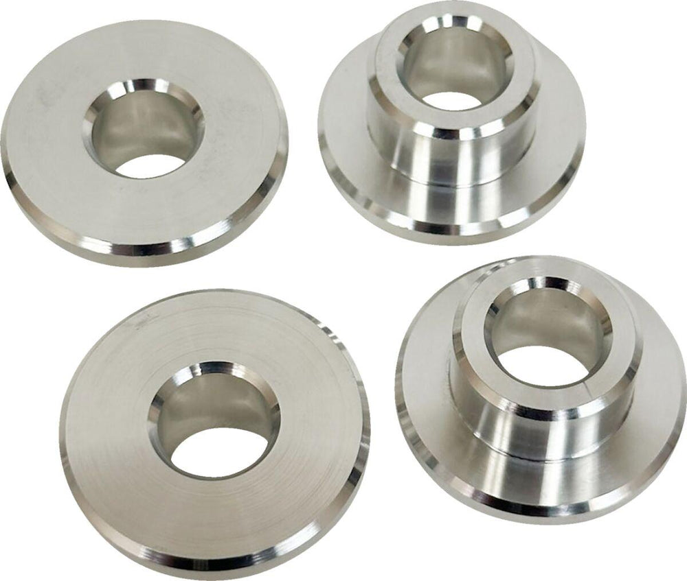 Pro-One Solid Riser Bushing Kit For Harley Davidson FLDE 1750 ABS 2018-2020 - Silver