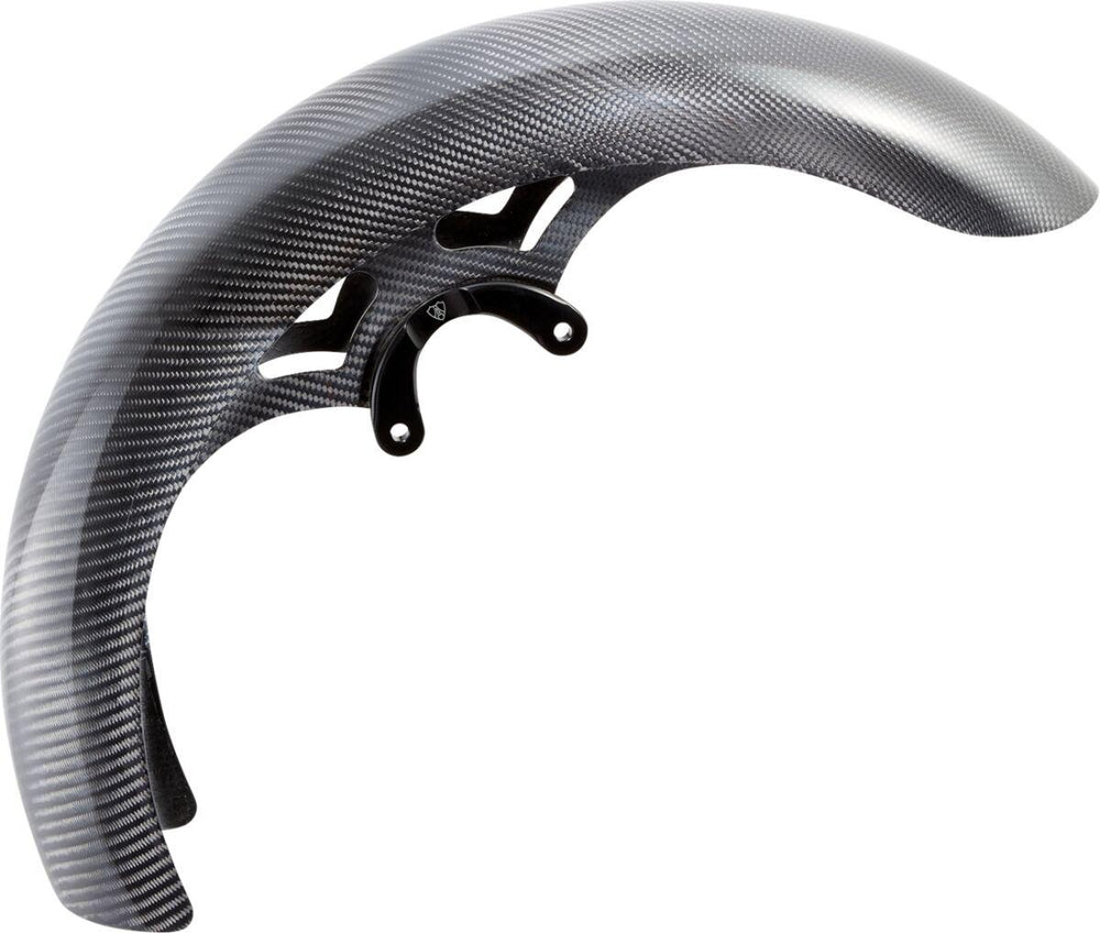 Arlen Ness Wrapper Fender For Harley Davidson FLHR 1450 1999-2003 48cm (19") Front - Black/Carbon Fibre