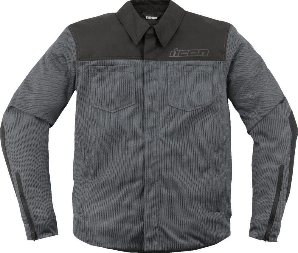 Icon Unisex Upstate Mesh CE Jacket - Grey