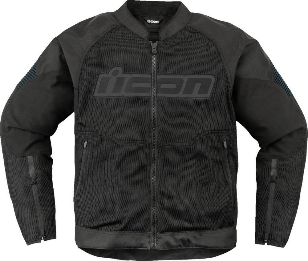 Icon Unisex Overlord3 Mesh Jacket - Black
