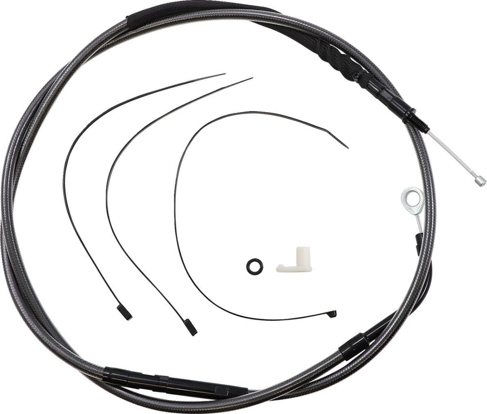 Magnum Shielding  Pearl Clutch Cable For Harley Davidson FLH 1868 2021 182.5 cm (71-3 4") - Black