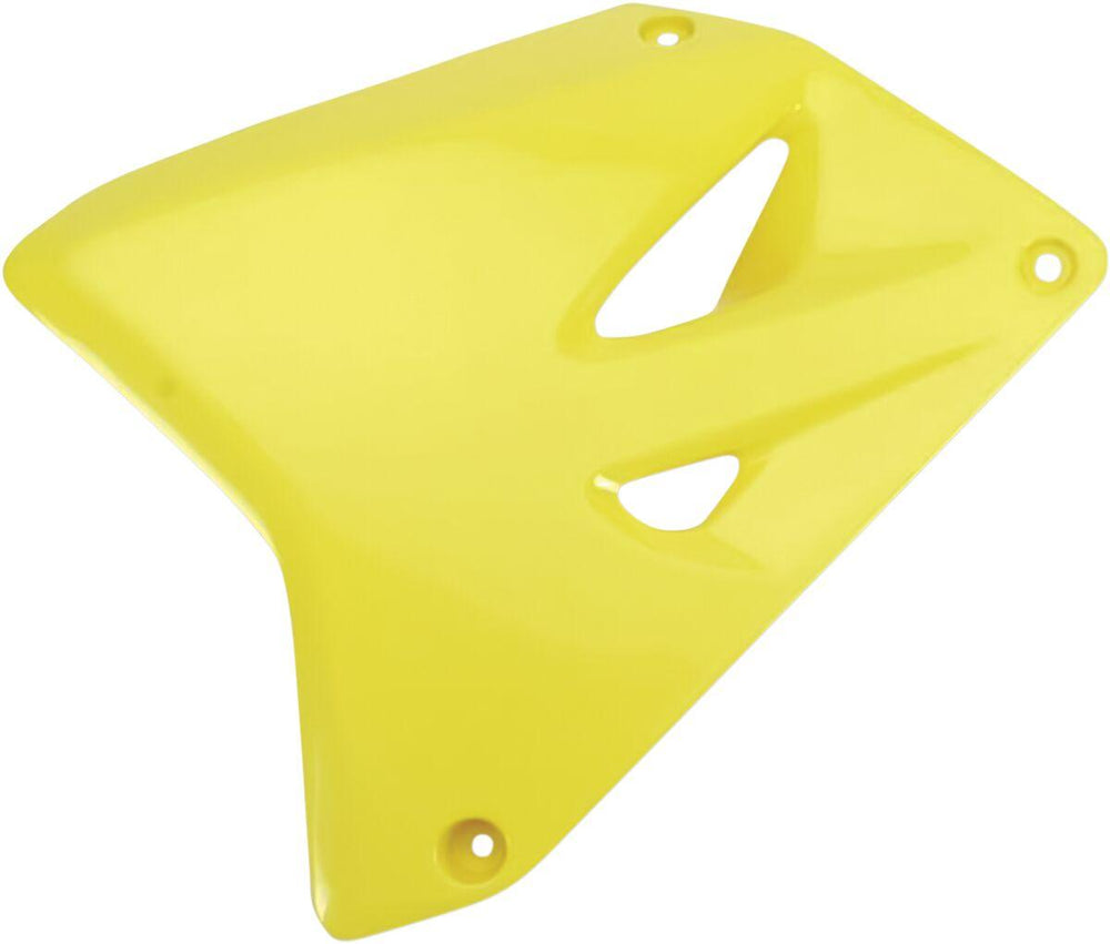 UFO Radiator Scoops For Suzuki RM85 2002-2018 - Fluorescent Yellow