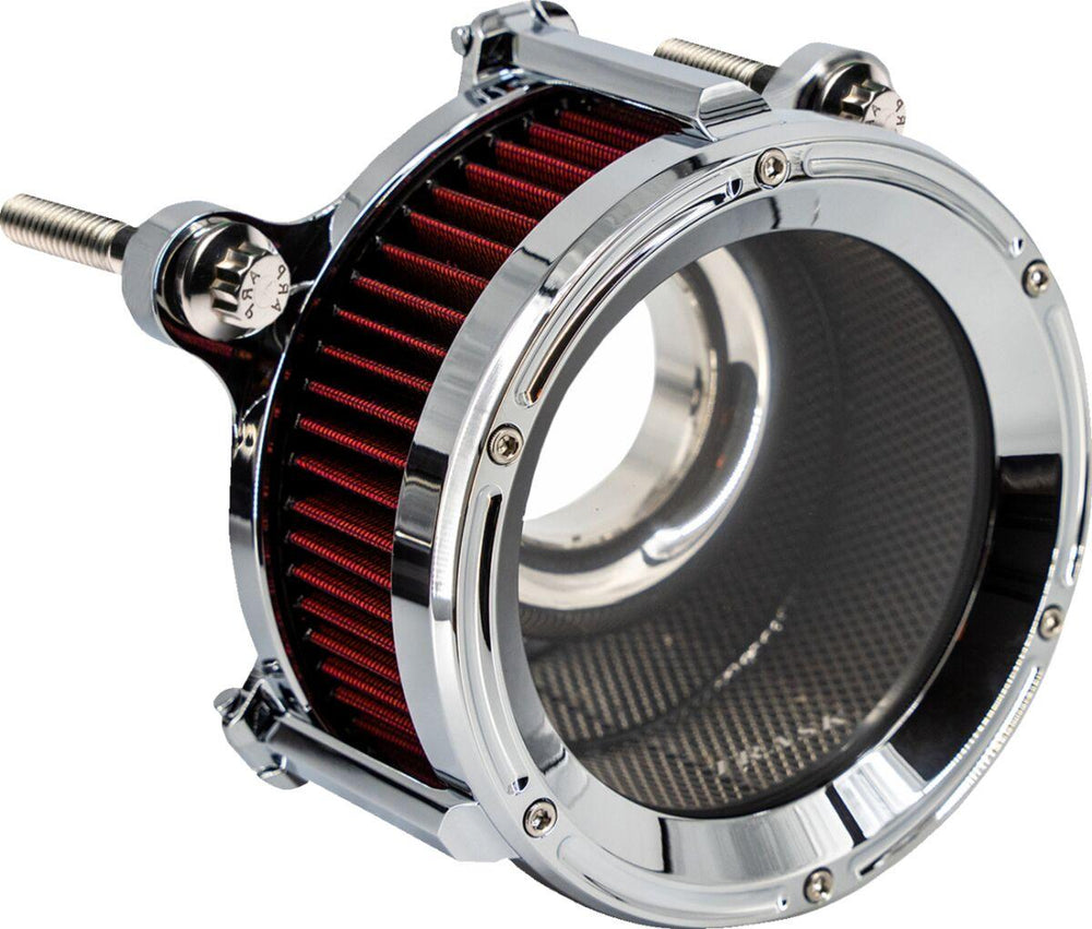 Trask Assault Charge High-Flow Air Cleaner Kit For Harley Davidson FLHRXS 1868 2024-2025 - Chrome