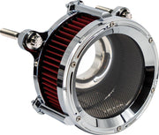 Trask Assault Charge High-Flow Air Cleaner Kit For Harley Davidson FLHRXS 1868 2024-2025 - Chrome