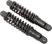 Drag Specialties Premium Ride-Height Adjustable Shocks Rear 330.00 mm (13.00") - Black