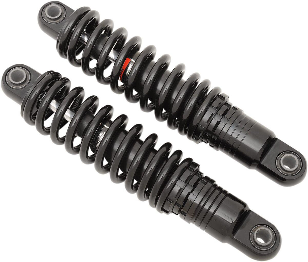 Drag Specialties Premium Ride-Height Adjustable Shocks For Harley Davidson XL 1200 C 2004-2020 Rear 330.00 mm (13.00") - Black