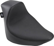 Drag Specialties EZ-On Smooth Solo Seat For Harley Davidson FLDE 1750 2018-2020 - Black