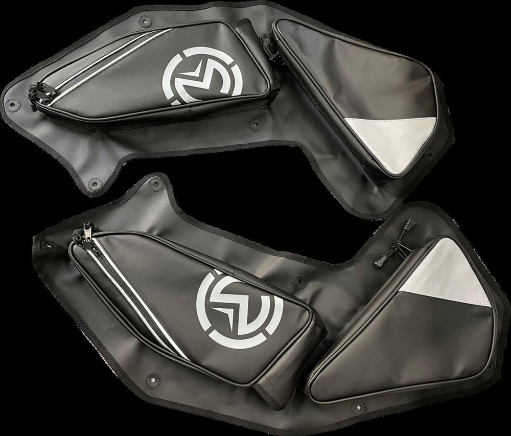 Moose Racing Door Bags For Polaris RZR Pro XP 4 1000 Turbo 4X4 2020-2024 Rear - Black