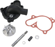 Boyesen Supercooler Water Pump Covers & Impeller Kit For Yamaha YZ125 2005-2026 - Black/Silver