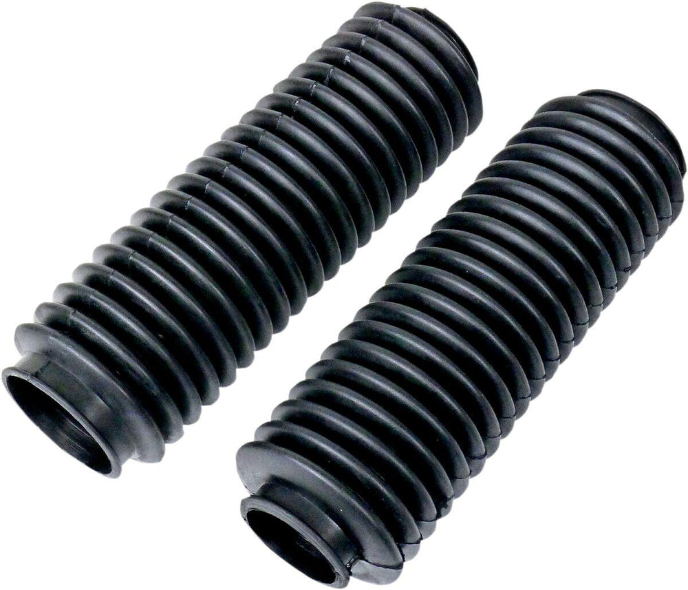 K&S Fork Boots Kit For Triumph Bonneville 750 T140 1973-1981 - Black
