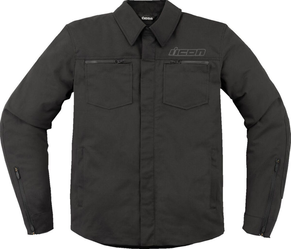 Icon Unisex Upstate Canvas CE Jacket - Black