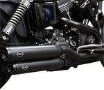 S&S Cycle Grand National  Silencers For Harley Davidson FXDF 1584 2008-2011 - Black