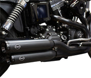 S&S Cycle Grand National  Silencers For Harley Davidson FXDF 1584 2008-2011 - Black