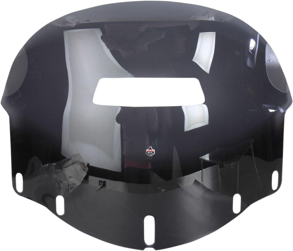 Klock Werks Flare Windshield With Vent For Honda GL 1800 2001-2017 35.5 cm - 45.5 cm (14" - 18") - Dark Smoke