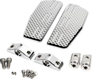 LA Choppers Mini Floorboards For Husqvarna 701 Enduro 2025-2026 - Chrome