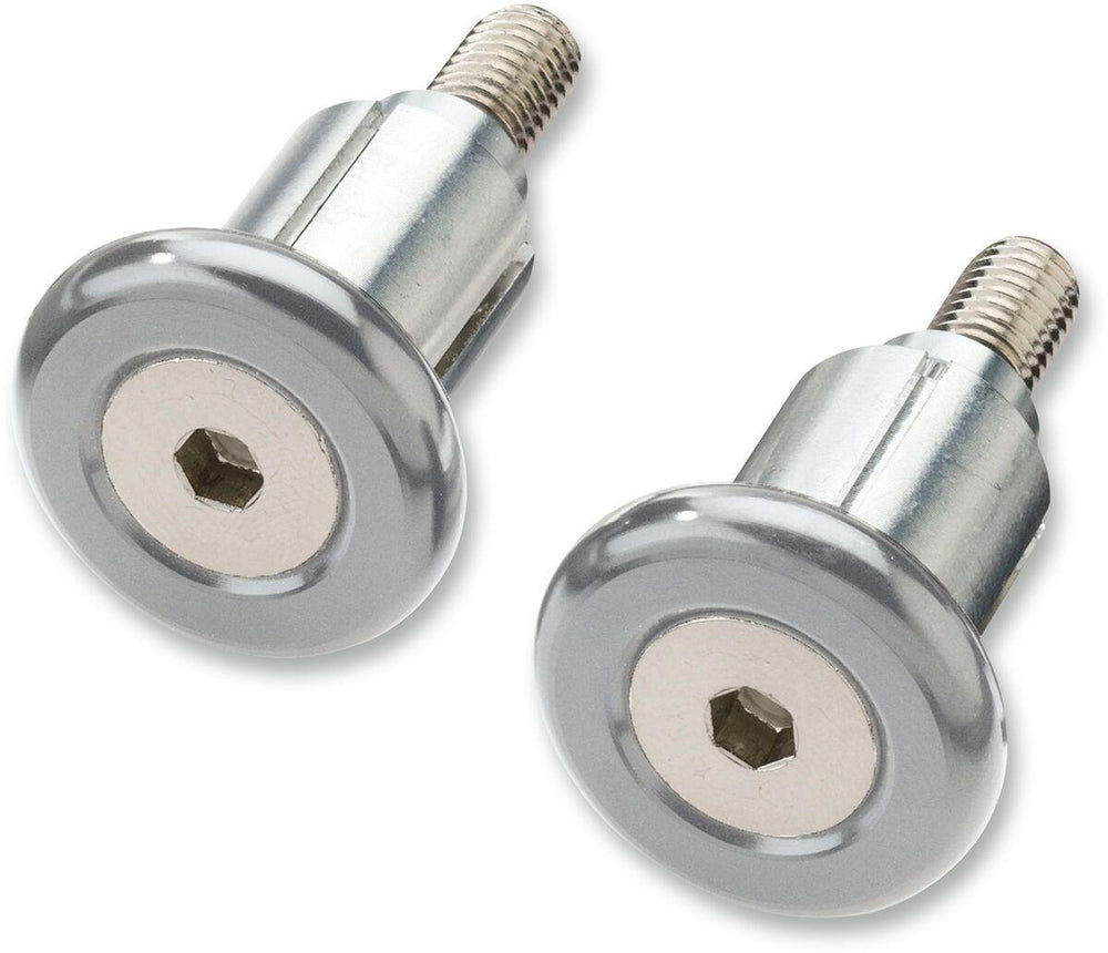 Moose Racing Handlebar Ends - Silver