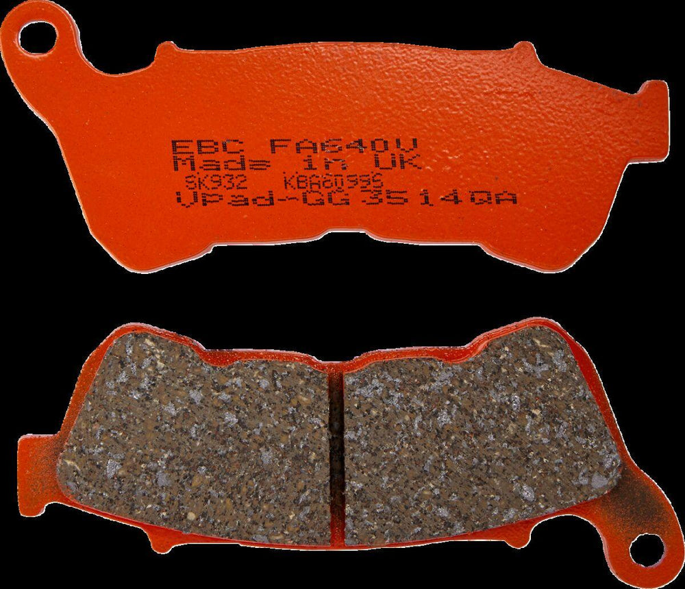 EBC Vee Semi-Sintered Brake Pads For Harley Davidson XL1200C Sportster Custom 2014-2020 Front Left