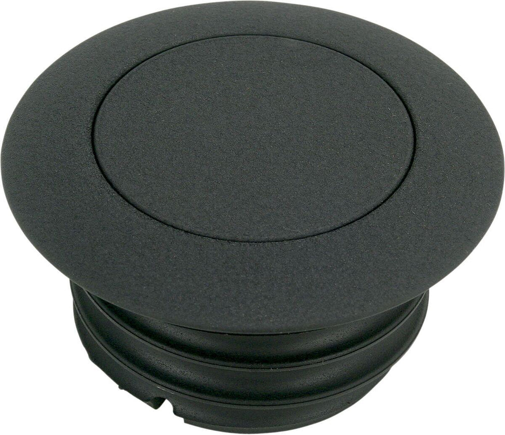 Drag Specialties Pop-Up Fuel Cap For Harley Davidson FLD 1690 2012-2013 - Black Wrinkle