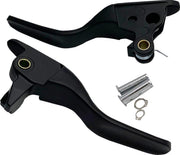 Drag Specialties Short Lever Set For Harley Davidson FLH 1868 2021 - Black