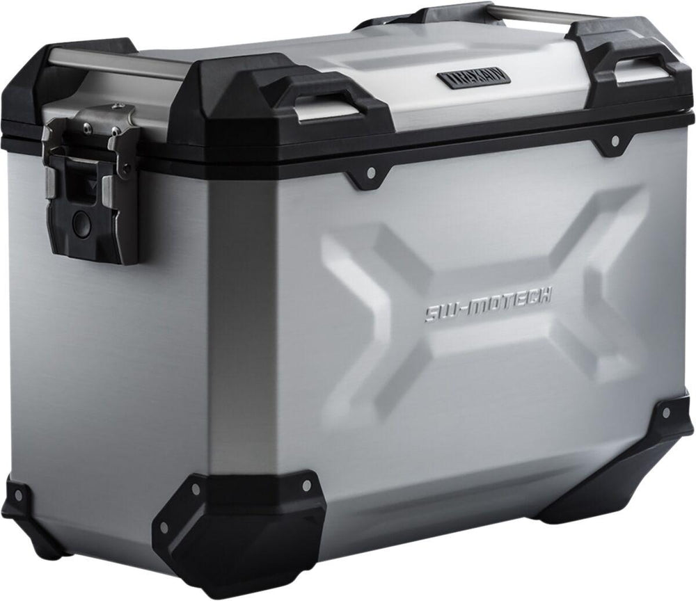 SW Motech TRAX Adventure Hard Pannier Case For KTM Adventure 1050 2015-2016 Left - Silver