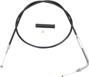 Drag Specialties Vinyl Throttle Cable For Harley Davidson FLH 1340 1981-1983 122 cm (48") - Black