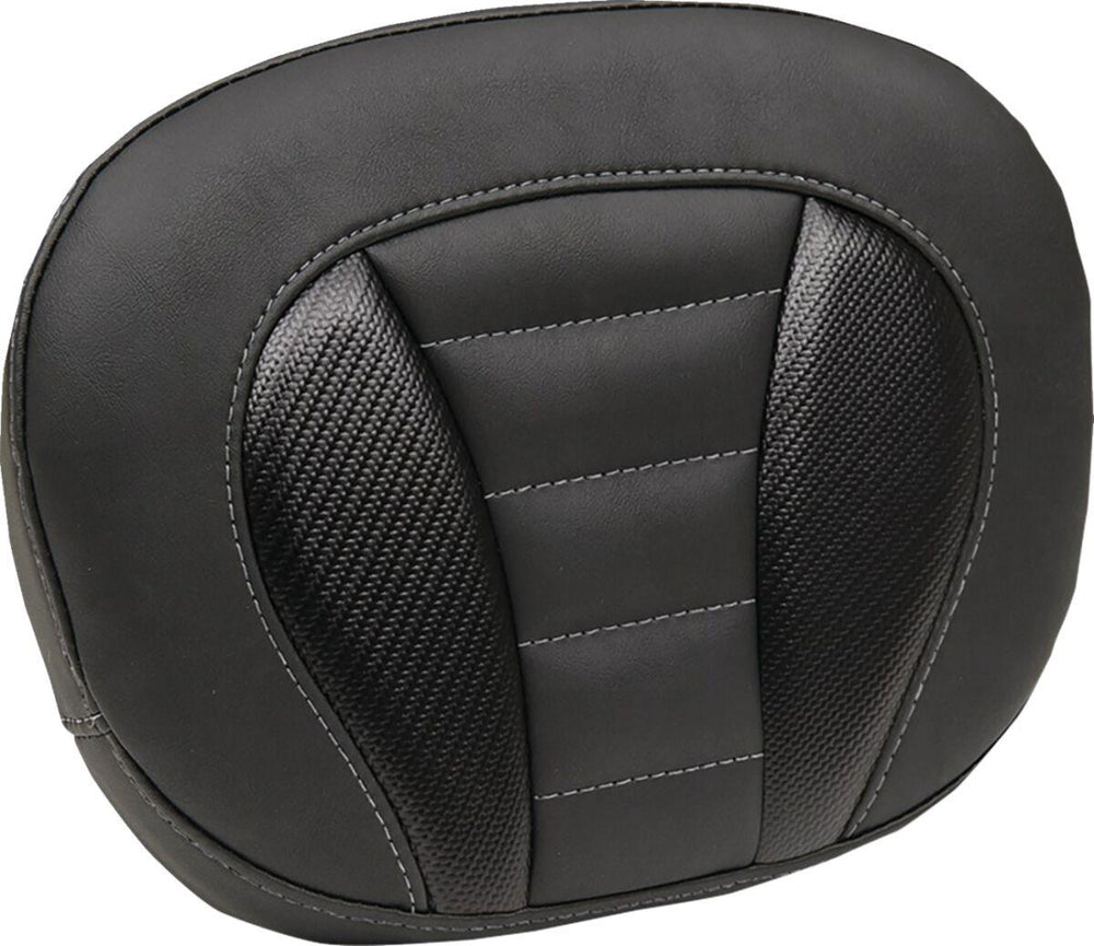 Mustang Deluxe Sissy Bar Pad For Harley Davidson FLHX 1923 2024-2026 - Black/Grey
