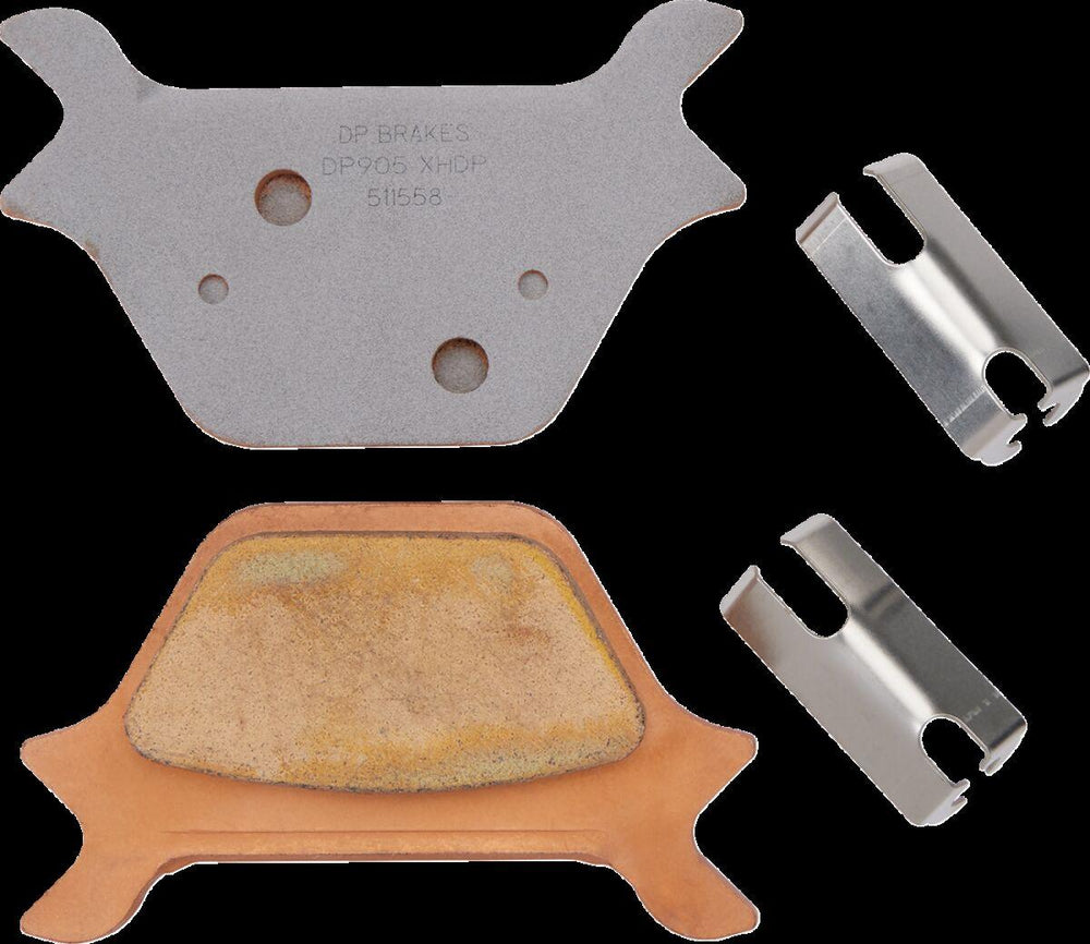 DP Brakes Sintered Metal Brake Pads For Harley Davidson FLST 1340 1987-1990 Rear