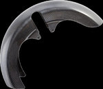 Arlen Ness Carbon Fibre 18" Fat Wrapper Fender For Harley Davidson FLHX 1923 2024 45.72cm (18") Front - Black