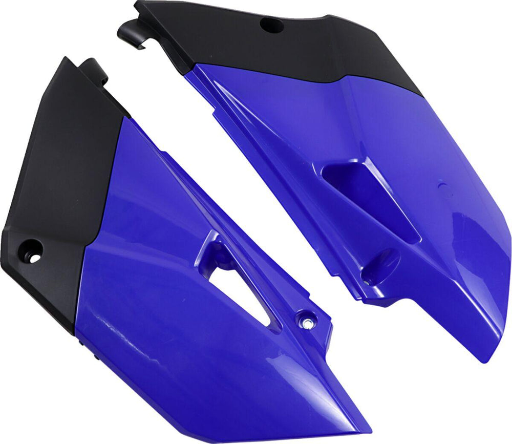 UFO Side Panels For Yamaha YZ85 2015-2021 - Black Reflex Blue