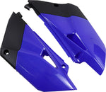 UFO Side Panels For Yamaha YZ85 2015-2021 - Black Reflex Blue