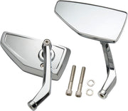 Ciro Chicane Mirror Set - Chrome