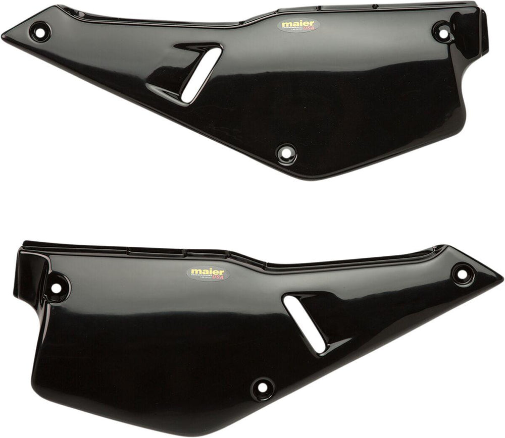 Maier Side Panels For Kawasaki KLR650 1987-2003 - Black