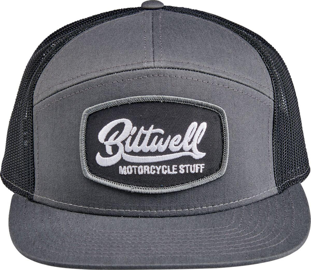 Biltwell Mens Adult Ridgecrest Hat One Size - Black Grey