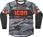 Icon Tigers Blood Jersey - Black/Camo Grey