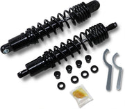 Drag Specialties Premium Ride-Height Adjustable Shocks For Harley Davidson FXLR 1340 1987-1994 Rear 342.90 mm (13.50") - Black