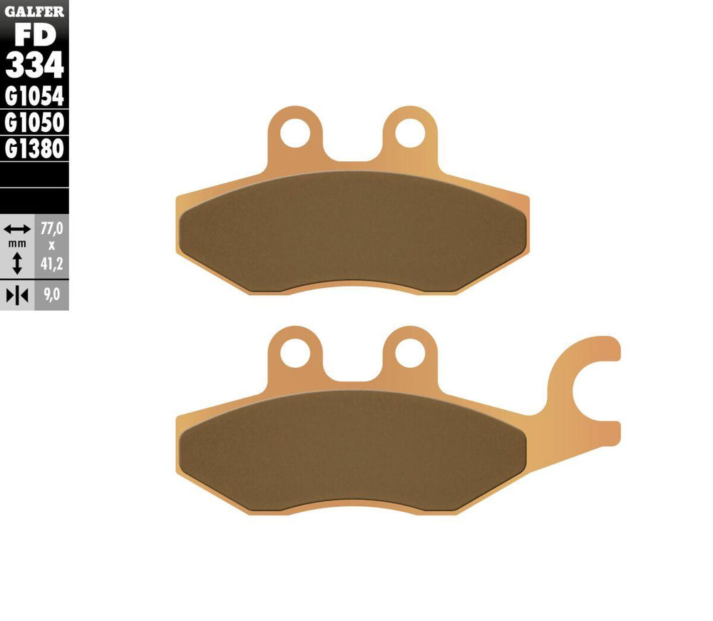 Galfer HH Sintered Scooter Brake Pads For Piaggio Beverly 125 2002-2010 - Rear